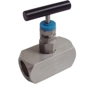 Integral Bonnet Needle Valve 6000 PSI Instrument Valve SS316 for Flow Control