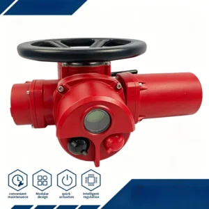 Intelligent Electric Valve Actuator LCD Interface Modulating Remote Control Water Treatment and Paper making Industries
