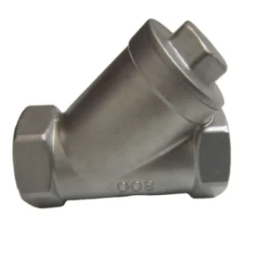 Investment Casting Stainless Steel Industrial Y Type Strainer Filter With Female Thread