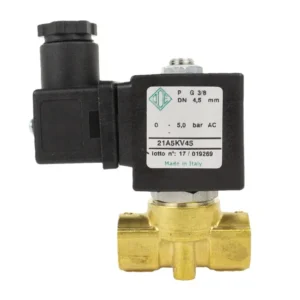 Italy ODE Solenoid Valve Brass G3/8 21A5KV45 AC220V AC110V DC24V AC24V 2 Way Direct Acting N.C. Normally Closed Beverage Machine