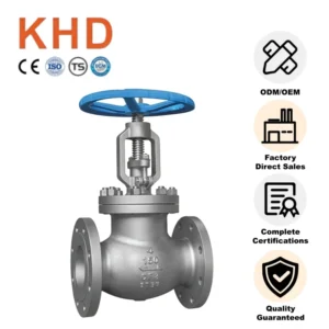 J41F-150LBC American Standard Globe Valve 304 Cast Steel Flange Shutoff Valves with Resistance Manual Power