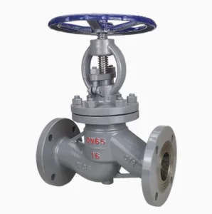 J41H 16C Manual Globe Valve WCB Body Flange Connection DN10 DN300 PN16 Carbon Steel Bonnet Disc