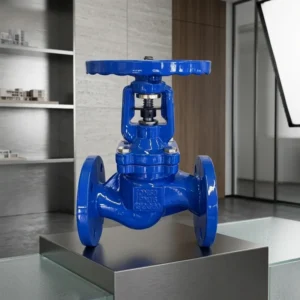 J41T/J41H-16Q DN40 Ductile Iron Flange Type DIN Corrugated Pipe Globe Valve 304 Sealed Globe Valve