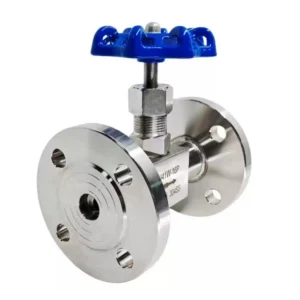 J41W 16P 304 Stainless Steel Flanged Needle Valve High Pressure Gas Control Manual Instrument Globe Valve