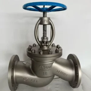 J41W-16P Manual High Temperature Industrial Pipeline Shut-off Stop Valve DN200 Water Valve 316 Material Stainless Steel