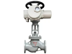 J941HY Electric Actuated Globe Valve Motorized Cast Steel Flanged Shut Off Valve API Standard CE Certified