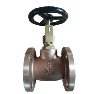 JIS 10K DN50 Marine Cast Iron Globe Valve DIN BS ANSI Bronze Stainless Steel Flange Globe Valve