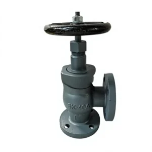 JIS Standard Right angle Globe Valve Marine grade F7322 5K Ductile Iron