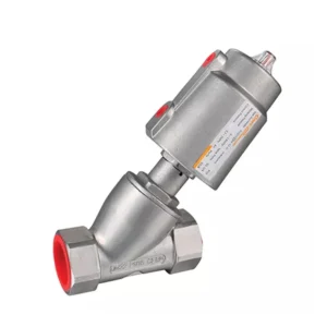 JQ22S40-15B-S Stainless Steel Pneumatic Angle Seat Valve with Pneumatic Actuators