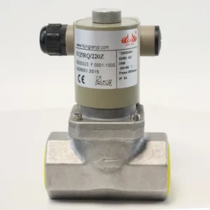 JV25RQ220Z 220V-240V Thread Shutoff Solenoid Valve for LPG Gas DN25 Port Size Industrial Burners Application