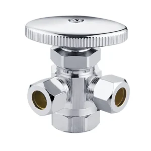 KLOE 9918 1 2F X 3 8OD X 3 8OD Manual Ball Valve Stop Multi Turn for Water Use CUPC NSF Certified 5 Year Warranty
