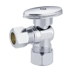 KLOE9013 5/8OD X1/2 OD Comp Angle Stop 1/4 Turn High Pressure 1/2 Angle Valve With CUPC NSF to USA CANADA