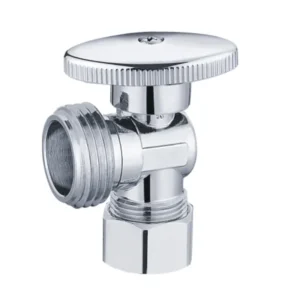 KLOE9017 5/8OD COMP X 3/4MIP Angle Stop 1/4 Turn Brass Angle Valve Pn25 with CUPC NSF to USA CANADA