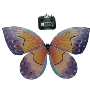 LED Bionic Butterfly Remote-controlled Butterfly Flapping Drones Butterfly for Wedding Event Music Party
