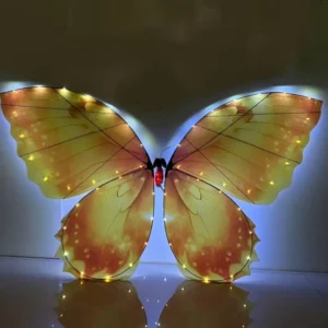 LED RC Bionic Butterfly Drone Remote Control Flying Wedding Ring Delivery Birthday Concert Stage