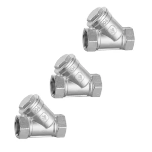 LISHUI High Quality Stainless Steel SS 304 3 4 1 2 1 Inch Y Type Water Oil Pipe Filter Valve Good Quality Strainer