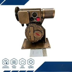 LK B+RS600 LK B+RS800 Part Turn Electric Actuator Compact and Robust Construction Lightweight LCD Interface Motor