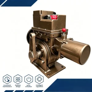 LK BS 60 Part Turn Electric Actuator Self diagnosis and Fault Alarm Hard Anodized Aluminum Housing Irrigation Agriculture