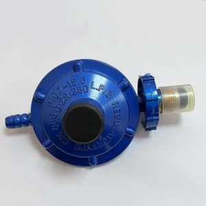 LPG Household Gas Regulator to Manually Click on Regulate Gas, 3/8″