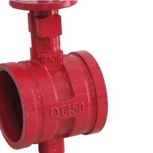 Large Diameter Ductile Iron Grooved Clamp Ball Valve