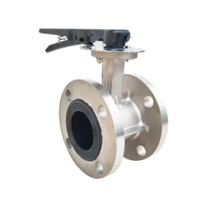 Large Diameter Stainless Steel Butterfly Valve with Bi directional Sealing for Drainage System