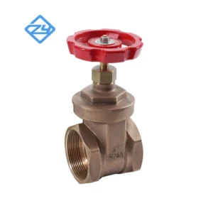 Lead Free Bronze Water Shutoff Valves Customizable OEM Support Iron Handwheel Stop Valve for Commercial