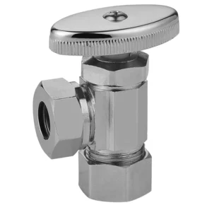 Lead Free Multi Turn Angle Stop Valve Compression Fitting