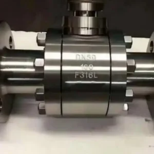 Lean Duplex 2304 Ball Valve 150LB Flanged Corrosion Resistant Water Treatment
