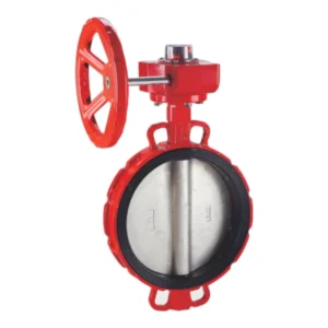 Lever/Worm Gear-Operated Butterfly Valve (Ductile Iron / Stainless Steel) Soft-Seated Butterfly Valve
