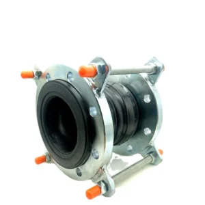 Limit Rod High Pressure Zinc Plated Stainless Steel Double Ball Bellows Flexible Expansion Joint