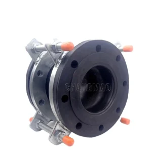 Limit Type Flanged High Pressure Zinc Plated Corrosion Resistant Flexible Rubber Joint Reinforced for Water Supply Pipeline