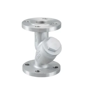 Low Pressure DN40 JIS CF8 Flange Stainless Steel API Standard Y strainer in Valve