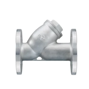 Low Pressure DN50 JIS Flange Stainless Steel Y strainer in Valve