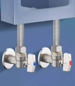 Made China Corrosion Resistant Copper Angle Valve for Water Heavy Duty Male Thread 20mm Port 1.6Mpa Pressure Bathroom Use