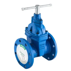 Magnetic lock valve Anti theft flange soft seal gate valve with key Ductile iron soft seal gate valve