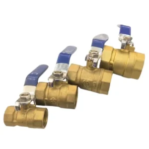 Manual Brass Ball Valve DN15 Water OEM Custom Port Size -20~110 Air/Gas/Liquid 3-Year Warranty