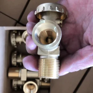 Manual Brass Material Gas Control Valve for Gas Cylinder OEM