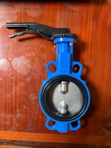 Manual Butterfly Valve Handle Clip-type Butterfly Valve 304 Valve Plate Ductile Iron Valve Body EPDM Rubber Seal