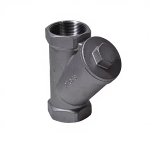 Manual Control 1/2 Inch to 2 Inch Stainless Steel 304 Y Type Female Thread Strainer Filter for Water Gas and Oil