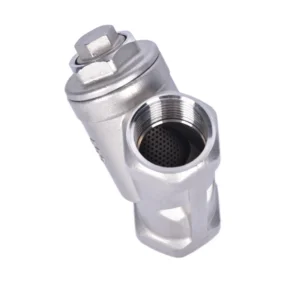 Manual Control Stainless Steel Y Type Strainer Filter Female Thread DN15-DN50 Valve Water Filtration