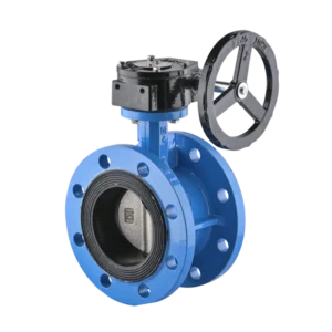Manual Ductile Iron DN 200 Flange Butterfly Valve for Water and Gas Applications