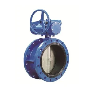 Manual Ductile Iron DN250 Water Rubber Seat Flange Butterfly Valve