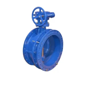 Manual Flange Butterfly Valve Soft Sealed Butterfly Valve Ductile Iron Turbine Flange Butterfly Valve