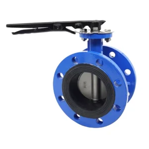 Manual Flange Type Butterfly Valve 3″ 4″ 6″ Handle Control 304 Stainless Steel for HVAC