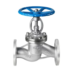 Manual High Temperature 304 Stainless Steel Flange Globe Valve DN50 Model J41W-16P for Steam/Thermal Oil Application