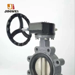 Manual High Temperature Durable Lug Type Butterfly Valve with Handle for Industrial Water Media Applications