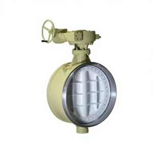 Manual High Temperature Forged Steel Butt Weld Butterfly Valve for Water