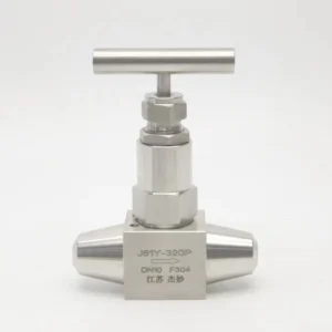 Manual High Temperature and High Pressure Welded Stainless Steel Needle Valve Globe Valve DN6 DN32 1 Way JM LOK