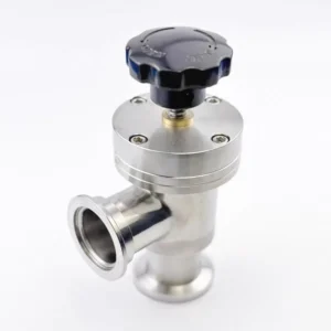 Manual L Type ISO Angle Valves with Bellows 316L Stainless Steel ISO Flapper Valve Fitting Vacuum Valves Gas OEM