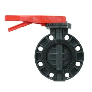 Manual PVC Wafer Butterfly Valve Hand Operated Control Valve for Industrial Water Treatment and Agricultural Irrigation